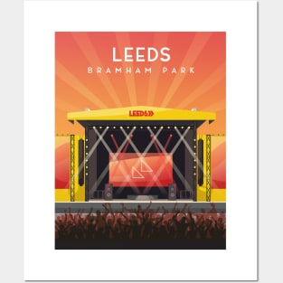 Leeds Festival in Bramham Park, England Posters and Art